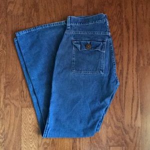 Abercrombie & Fitch Button Pocket Jeans